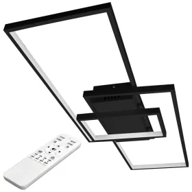   LED csillár mennyezeti lámpa 90W CCT GALAXIS VELA fekete + távirányító