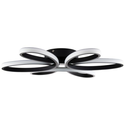 GALAXIS VIRGO LED csillár mennyezeti lámpa 72W fekete + Távirányító