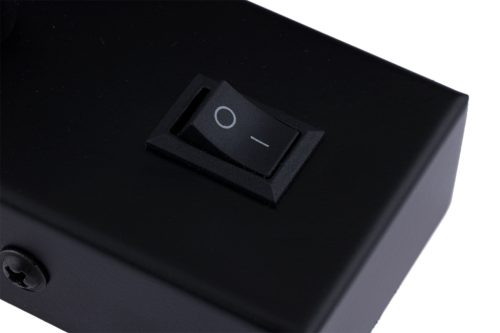 LED oldalfali lámpa Rugalmas olvasó  LEO 3W 4000K fekete