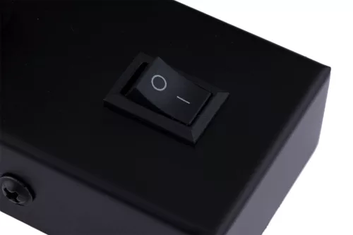 LED oldalfali lámpa Rugalmas olvasó  LEO 3W 4000K fekete