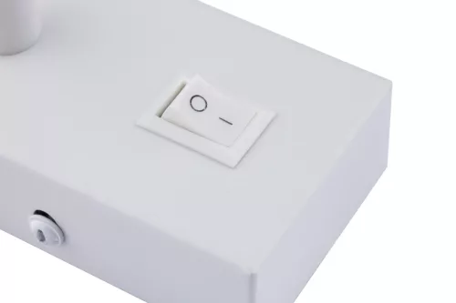 LED oldalfali lámpa Rugalmas olvasó  LEO 3W 4000K fehér
