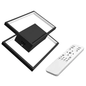   LED csillár mennyezeti lámpa 45W CCT GALAXIS POLARIS fekete + távirányító