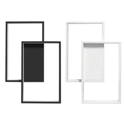 LED csillár mennyezeti lámpa 45W CCT GALAXIS POLARIS fekete + távirányító