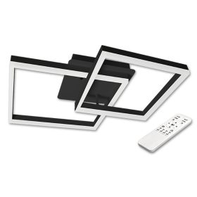   LED csillár mennyezeti lámpa 70W CCT GALAXIS HERCULES fekete + távirányító