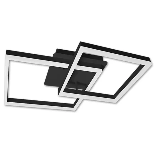 LED csillár mennyezeti lámpa 70W CCT GALAXIS HERCULES fekete + távirányító
