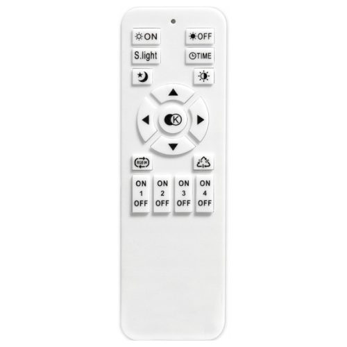 LED csillár mennyezeti lámpa 72W CCT GALAXIS ORION fekete + távirányító