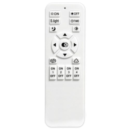 Geometrikus mennyezeti lámpa LED csillár 130W 3000K-6500K fehér + távirányító