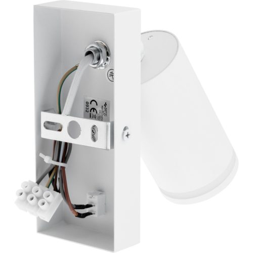 GU10 RING oldalfali lámpa fehér kapcsolóval