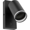 RING oldalfali spotlámpa fekete kapcsolóval