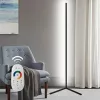 Sarok állólámpa fehér 20 W RGB színváltó távirányító