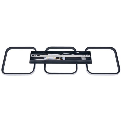 LED csillár mennyezeti lámpa 33W NEBULA CANIS Fekete