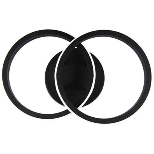 LED csillár mennyezeti lámpa 13W NEBULA LYRA Fekete