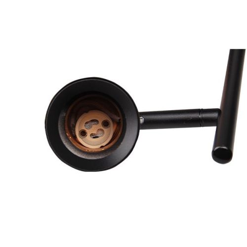 Fali lámpa mennyezeti lámpa spot reflektor fekete arany LED mozgatható 2xGU10 35W