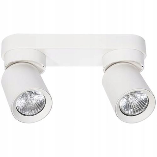 TIMO mennyezeti fali lámpa fali lámpa reflektor mozgatható halogén lámpatest 2xGU10 fehér LVT