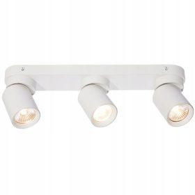   TIMO mennyezeti fali lámpa fali lámpa reflektor mozgatható halogén lámpatest 3xGU10 fehér LVT