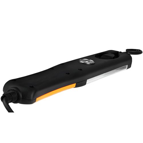 Műhely Zseblámpa Garázslámpa LED 230V 15W 960lm Mágneses horog kábelen 5m MasterLED