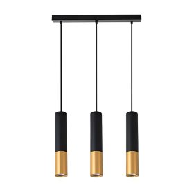   KEON 3xGU10 fekete + arany MASTERLED mennyezeti függőlámpa