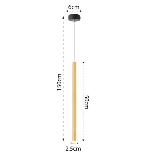 PIERO G9 Gold MASTERLED mennyezeti lámpa