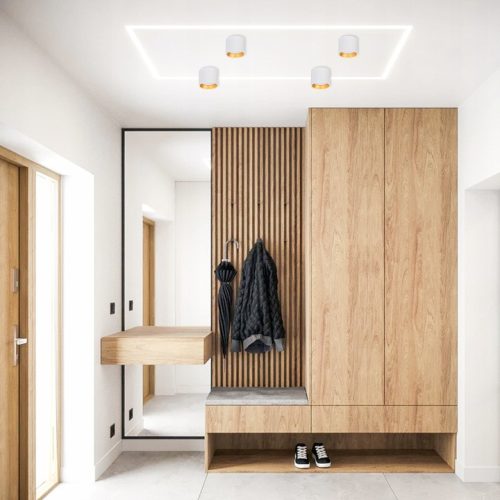 Felületre szerelhető LED GOLDA halogén mennyezeti lámpa GX53 kerek csöves fehér - arany