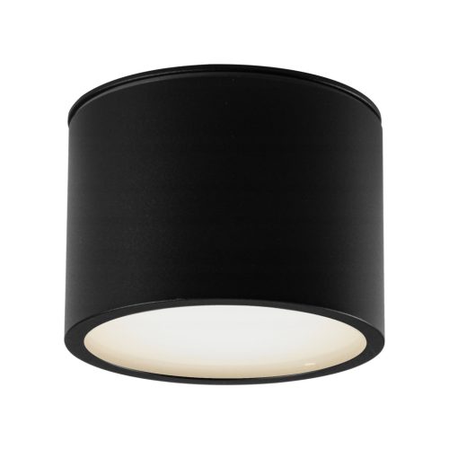 GRANDI LED felületre szerelhető halogén mennyezeti lámpatest GX53 IP54 kerek csöves fekete