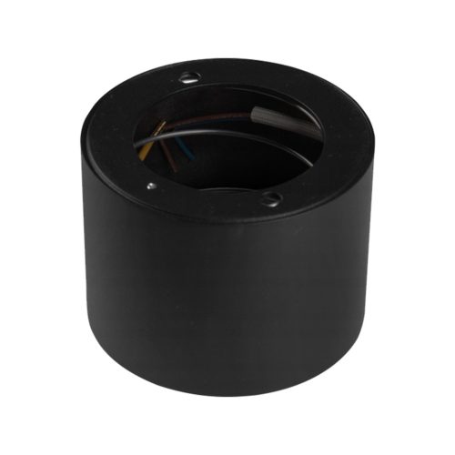 Felületre szerelhető LED SINO halogén mennyezeti lámpatest GX53 kerek cső fekete