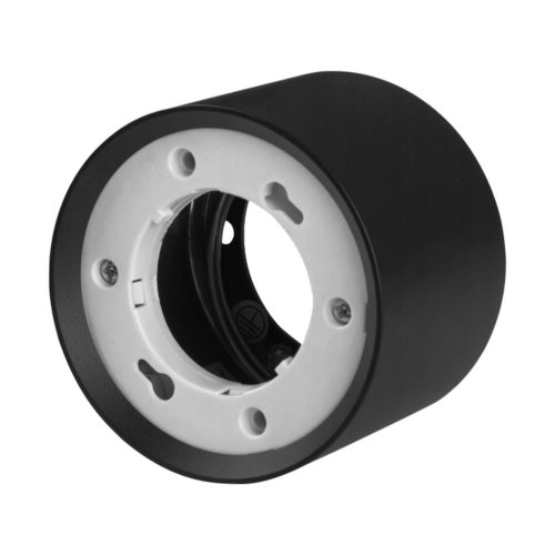 Felületre szerelhető LED SINO halogén mennyezeti lámpatest GX53 kerek cső fekete