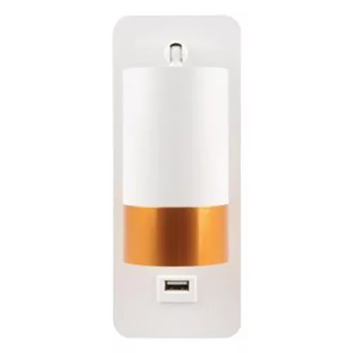 Fali lámpa reflektor fényszóró spot olvasáshoz GU10 USB-A USB-C fehérarany Klemens Masterled