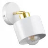 Fali Lámpa Spotlámpa Sconce E27 Mozgatható Fehér Elza Arany Masterled