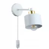 Fali Lámpa Spotlámpa Sconce E27 Mozgatható Fehérarany Elza Masterled
