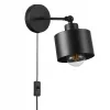 Fali Lámpa Spotlámpa Sconce E27 Mozgatható Fekete Elza Masterled