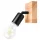 Fali Lámpa Spotlámpa Sconce E27 Mozgatható Fekete Barna Eos Masterled