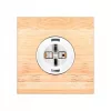 Fali Lámpa Spotlámpa Sconce E27 Mozgatható Fekete Barna Eos Masterled