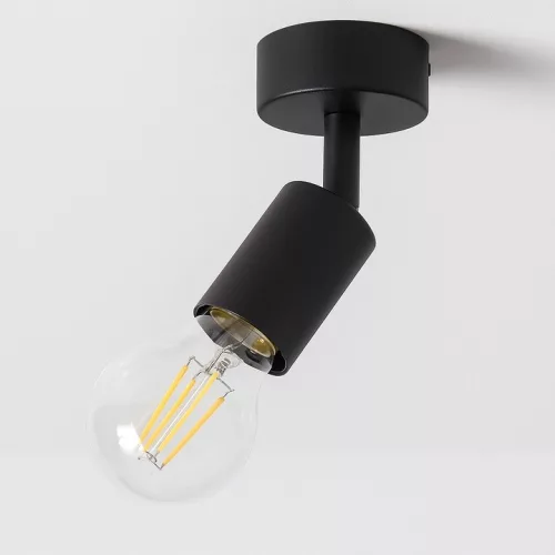Fali Lámpa Spotlámpa Sconce E27 Mozgatható Fekete Eos Masterled