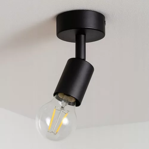 Fali Lámpa Spotlámpa Sconce E27 Mozgatható Fekete Eos Masterled