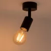 Fali Lámpa Spotlámpa Sconce E27 Mozgatható Fekete Eos Masterled