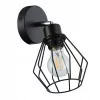 Fali Lámpa Spotlámpa Sconce E27 Mozgatható Fekete Otto Masterled