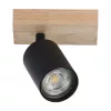 Fali Lámpa Spotlámpa Sconce GU10 Mozgatható Fekete Barna Dabi Masterled