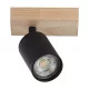 Fali Lámpa Spotlámpa Sconce GU10 Mozgatható Fekete Barna Dabi Masterled