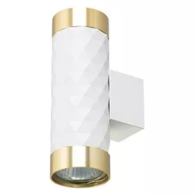   Fali Lámpa Spotlámpa Sconce 2x GU10 Fehérarany Glamour DUO Masterled