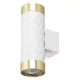 Fali Lámpa Spotlámpa Sconce 2x GU10 Fehérarany Glamour DUO Masterled