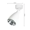 Fali Lámpa Spotlámpa Sconce GU10 Mozgatható Fehér Króm Helis Masterled