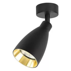   Fali Lámpa Reflektor Sconce Spot GU10 Mozgatható Fekete-Arany Helis Masterled