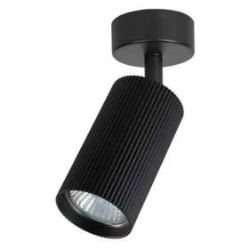   Fali Lámpa Spotlámpa Sconce GU10 Mozgatható Fekete Lucerno Masterled