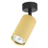 Fali Lámpa Spotlámpa Sconce GU10 Mozgatható Fekete Arany Lucerno Masterled