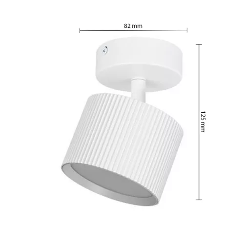Fali Lámpa Spotlámpa Sconce GX53 Mozgatható Fehér Orbin Masterled