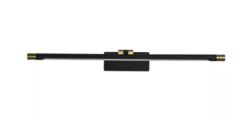 LED fali lámpa tükör fölé 9W 990lm 4000K 160° fekete-arany 46cm Gemino Masterled