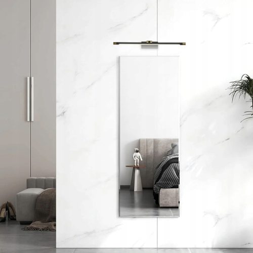 LED fali lámpa tükör fölé 12W 1440lm 4000K 160° fekete-arany 56cm Lappa Masterled