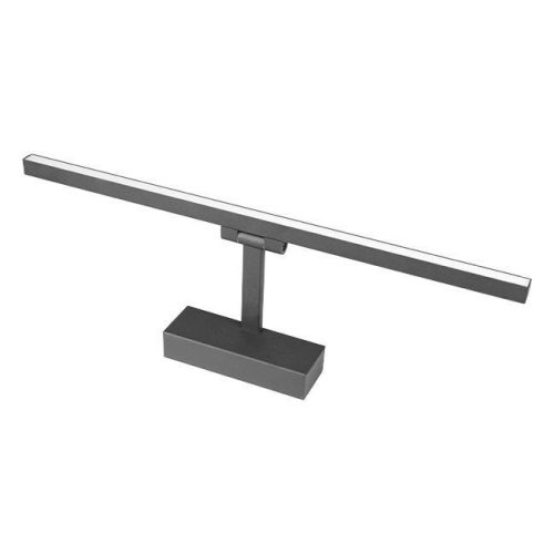 LED fali lámpa tükör fölé 12W 600lm 4000K 116° fekete 50cm Lappa Masterled