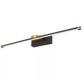   LED fali lámpa tükör fölé 12W 1440lm 4000K 140° fekete-arany 60cm Santo Masterled