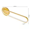 LED Fali Lámpa Dekoratív Fali Lámpa 18W 1900lm 4000K 120° Arany 63cm Goldimo Masterled